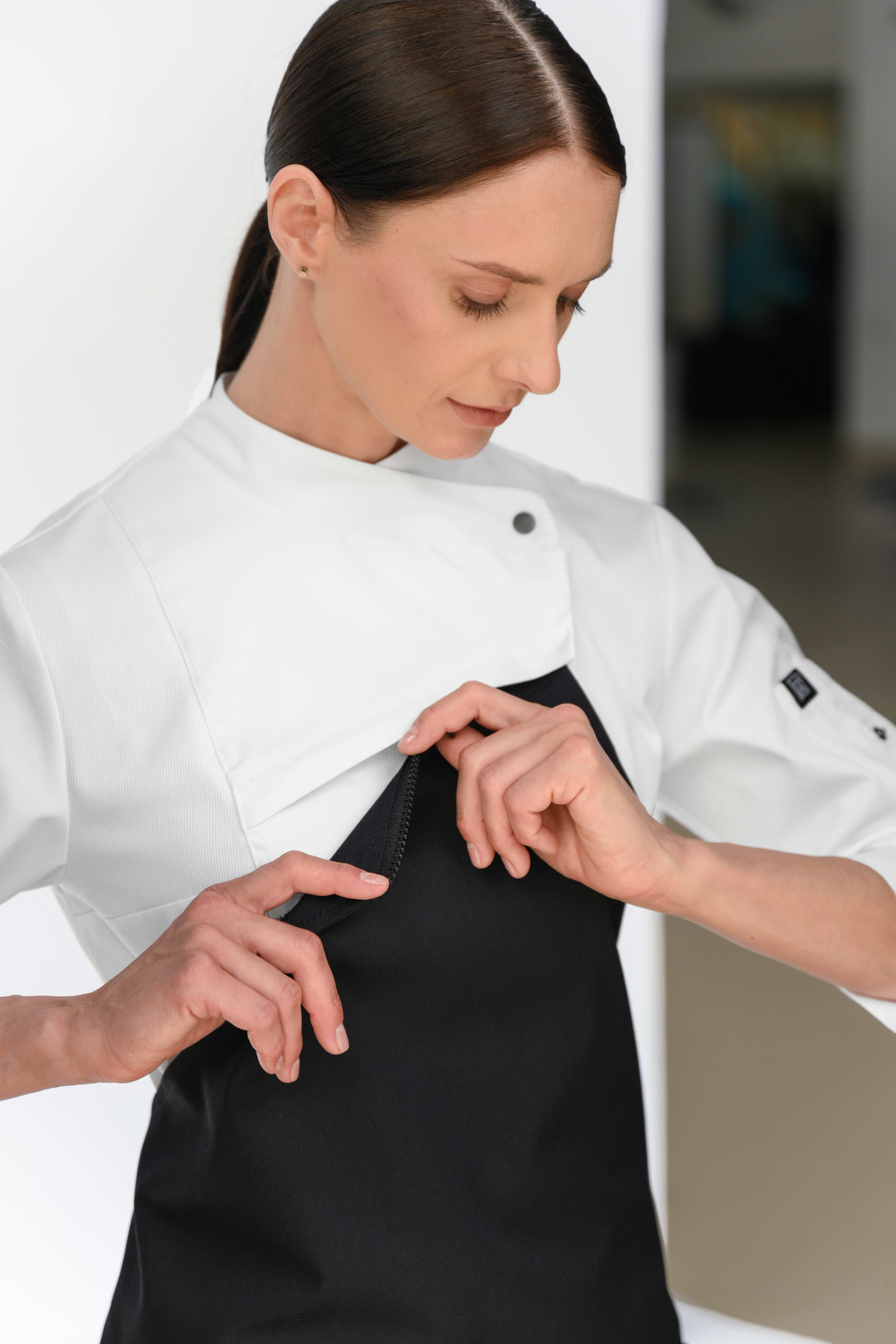 Поварской китель, RAY PQ, цвет белый PLAT  Россия